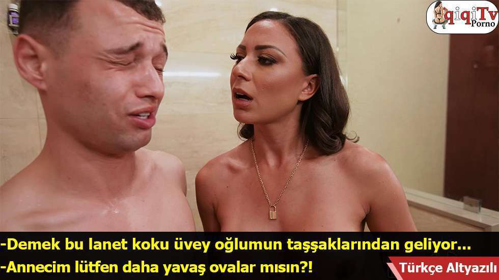 İki milf yoga yaparken oğullarına uygunsuz halde yakalanıyorlar