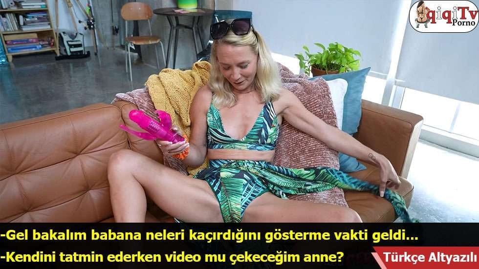 Kankamın dul annesinin garajını temizledim Beni yatağa çağırdı